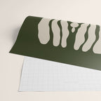 Night Bloom - Green Wrapping Paper Gallery Image 2