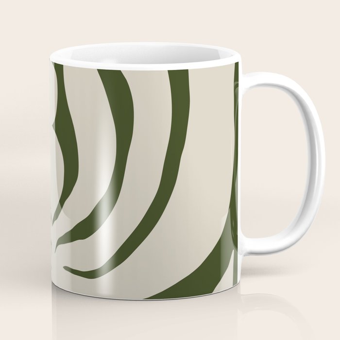 Night Bloom - Green Coffee Mug Gallery Image 1