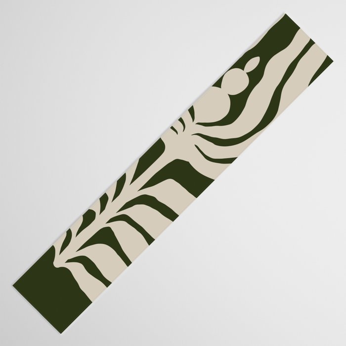 Night Bloom - Green Table Runner Gallery Image 3
