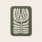 Night Bloom - Green Bath Mat Gallery Image 1