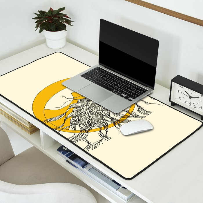 Sun and Moon Desk Mat Gallery Image 2
