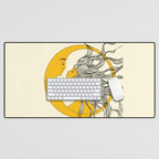 Sun and Moon Desk Mat Gallery Image 1