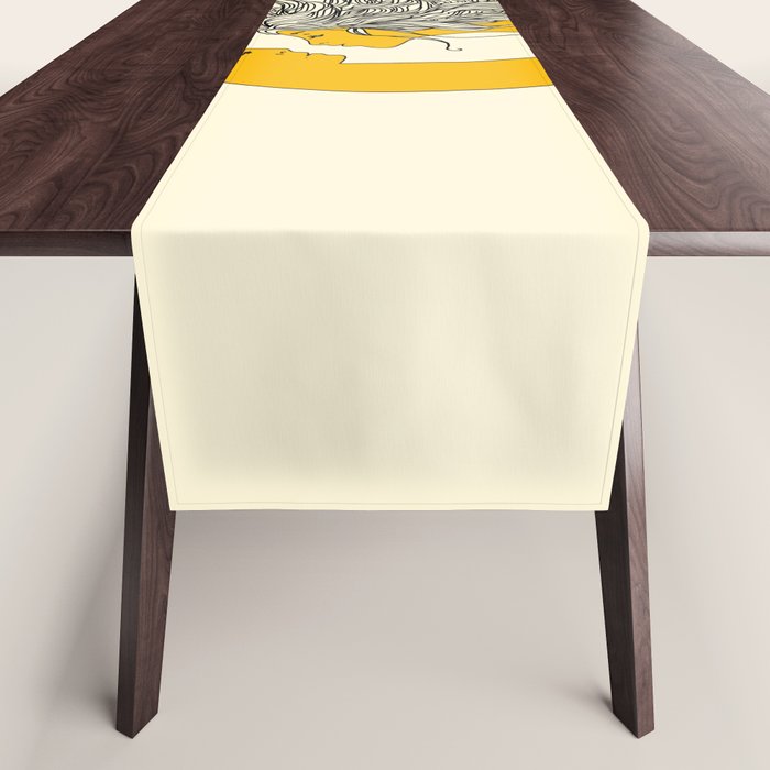 Sun and Moon Table Runner Gallery Image 1