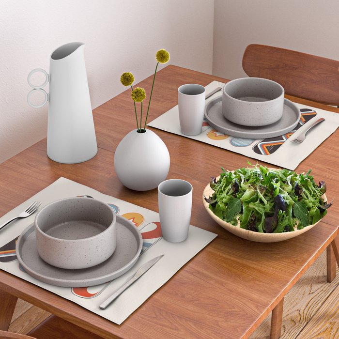 Retro Snowboards  Placemat Gallery Image 2