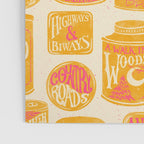 Vagabondâs Cupboard - marigold and pink Poster Gallery Image 3