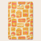 Vagabondâs Cupboard - marigold and pink Cutting Board Gallery Image 1