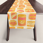 Vagabondâs Cupboard - marigold and pink Table Runner Gallery Image 1