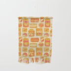 Vagabondâs Cupboard - marigold and pink Wall Hanging Gallery Image 1