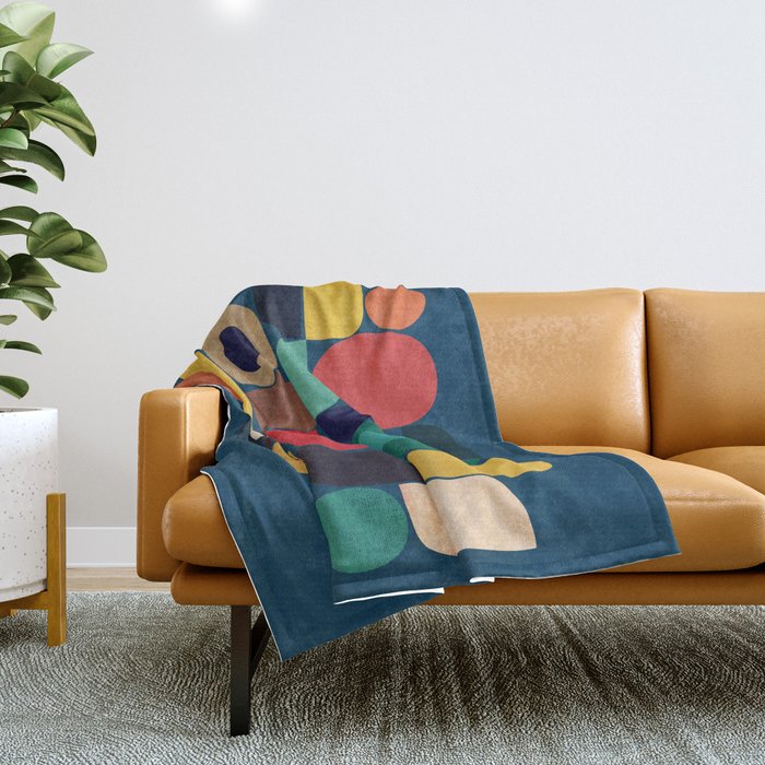 Miles and miles Throw Blanket Gallery Image 1