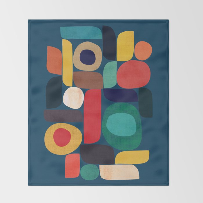 Miles and miles Throw Blanket Gallery Image 2