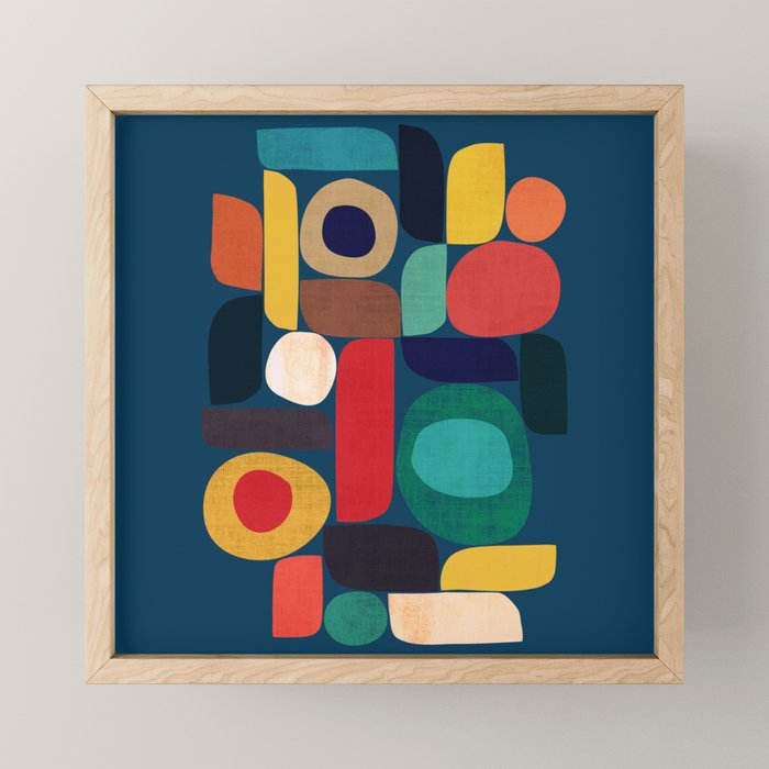 Miles and miles Mini Art Print Gallery Image 1