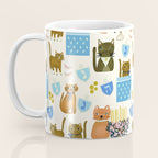 Cream Hanukkah Cats Coffee Mug Gallery Image 3