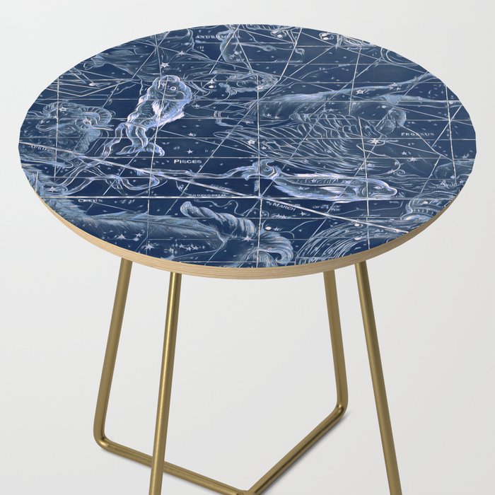 Pisces sky star map Side Table Gallery Image 2