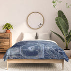 Pisces sky star map Comforter Gallery Image 3