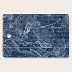 Pisces sky star map Cutting Board Gallery Image 1