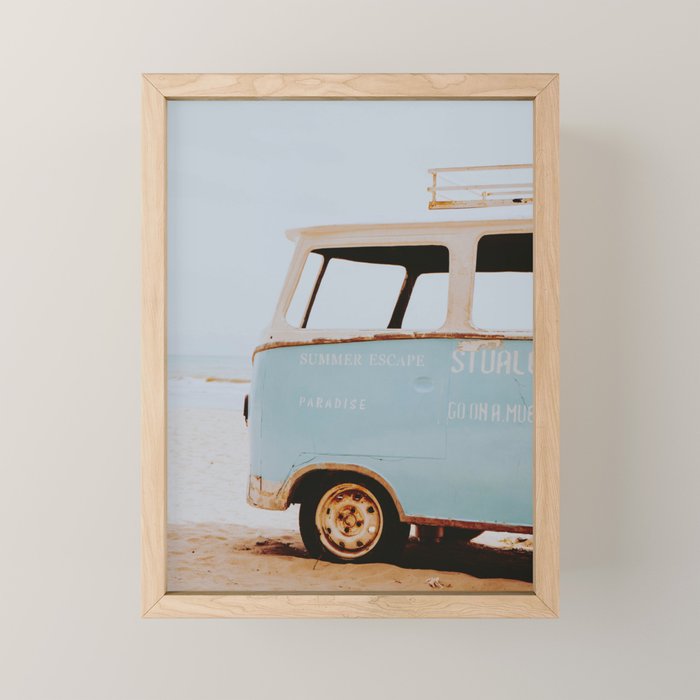 summer escape Mini Art Print Gallery Image 1
