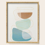 Soft Abstract Shapes 16 Serving Tray Gallery Image 1