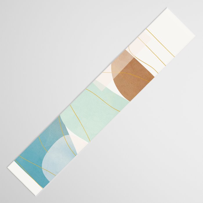 Soft Abstract Shapes 16 Table Runner Gallery Image 3