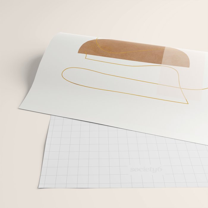 Soft Abstract Shapes 16 Wrapping Paper Gallery Image 2