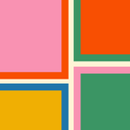 Modular Midcentury Modern Geometric Pattern in Retro Pop Colors Coffee Mug Gallery Image 2