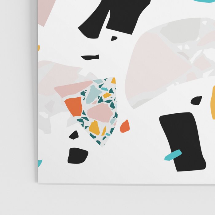 Mixed Mess I. / Collage, Terrazzo, Colorful Poster Gallery Image 3
