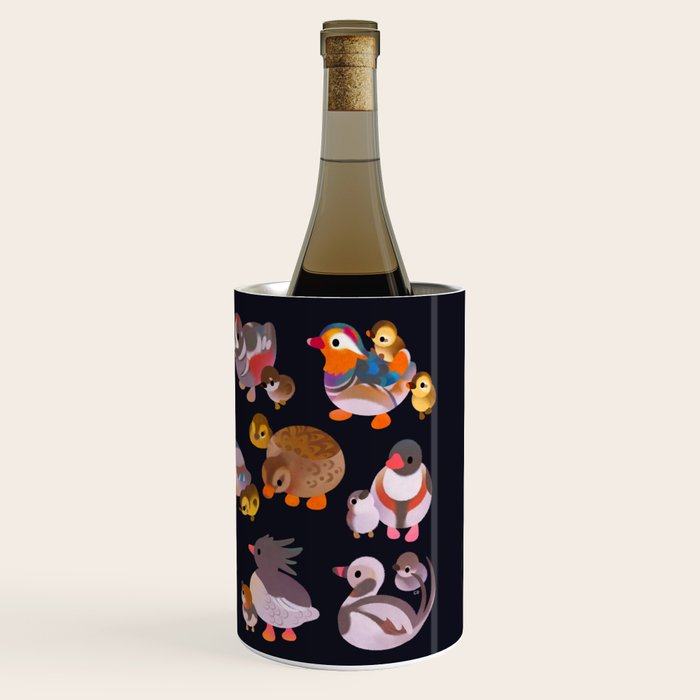 Duck and Duckling - dark Wine Chiller Gallery Image 3