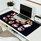 Duck and Duckling - dark Desk Mat Gallery Image 2