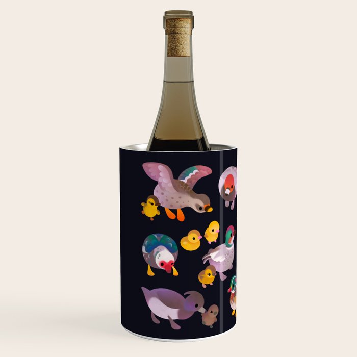 Duck and Duckling - dark Wine Chiller Gallery Image 2