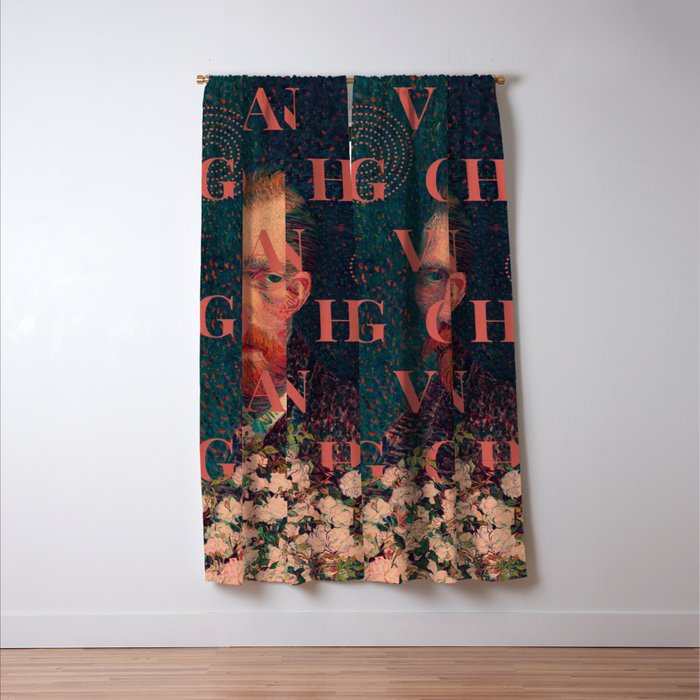for Vincent Van Gogh Window Curtain Gallery Image 3