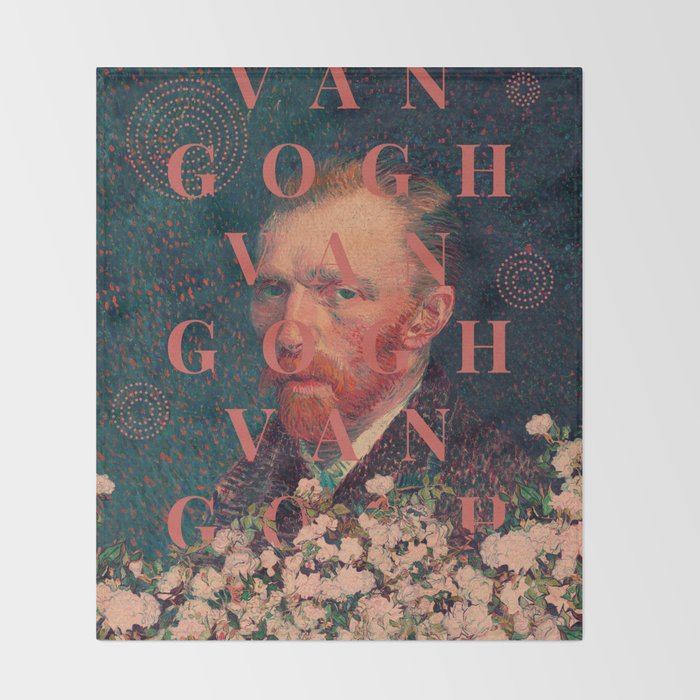 for Vincent Van Gogh Throw Blanket Gallery Image 2