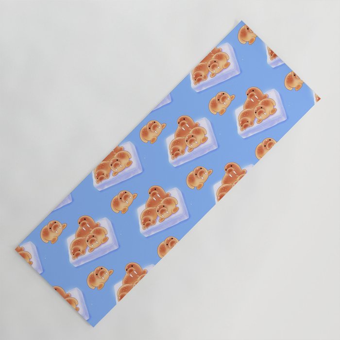 Walrus bun Yoga Mat Gallery Image 1