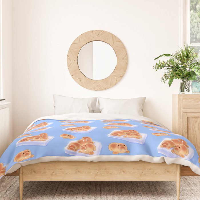 Walrus bun Duvet Cover Gallery Image 3