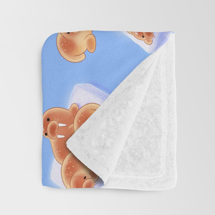Walrus bun Throw Blanket Gallery Image 3
