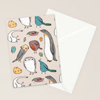 Lump Birds Stationery Card Gallery Image 2