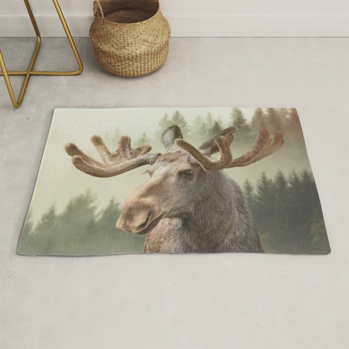 Moose Rug Gallery Image 1