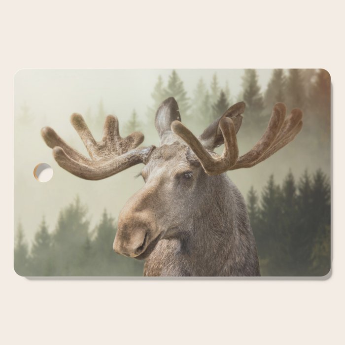 Moose Cutting Board Gallery Image 1