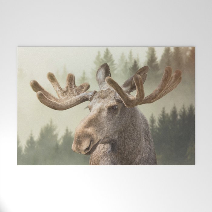 Moose Welcome Mat Gallery Image 1