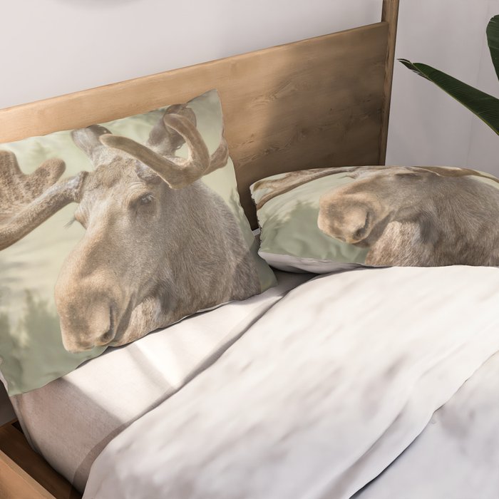 Moose Pillow Sham Gallery Image 2