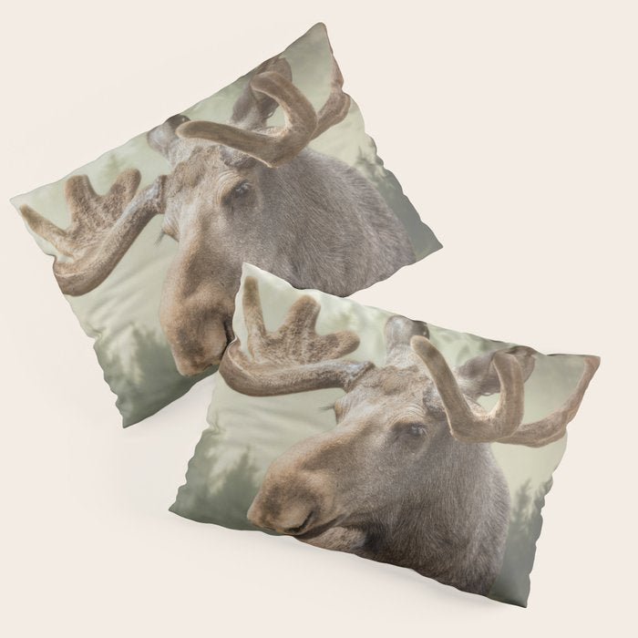 Moose Pillow Sham Gallery Image 1