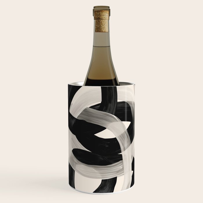 Interwoven Lines Abstract Art 2 Wine Chiller Gallery Image 1