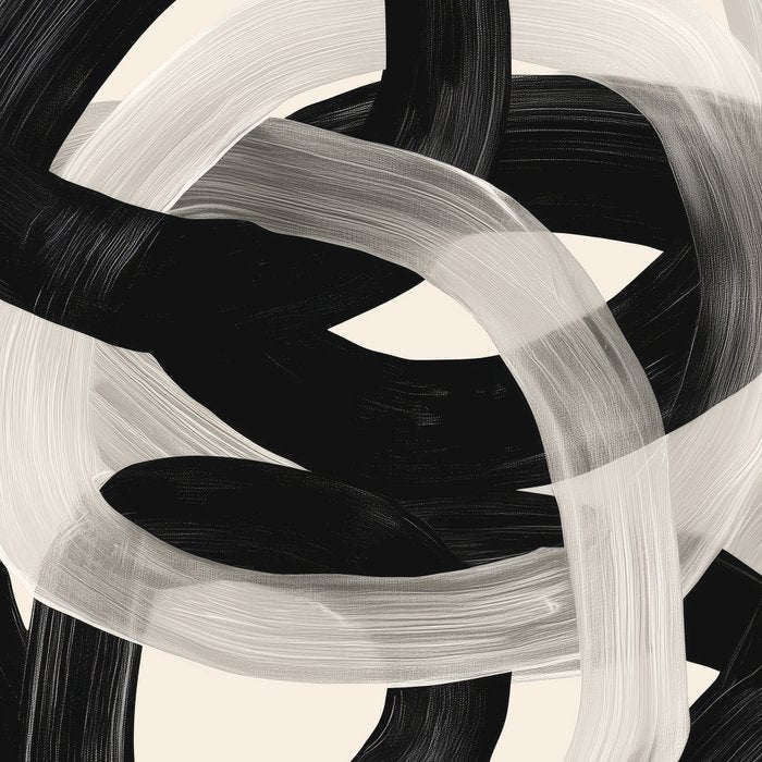 Interwoven Lines Abstract Art 2 Coffee Mug Gallery Image 2