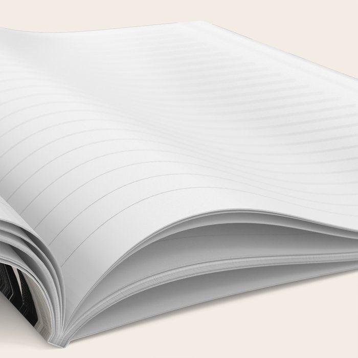 Interwoven Lines Abstract Art 2 Notebook Gallery Image 2