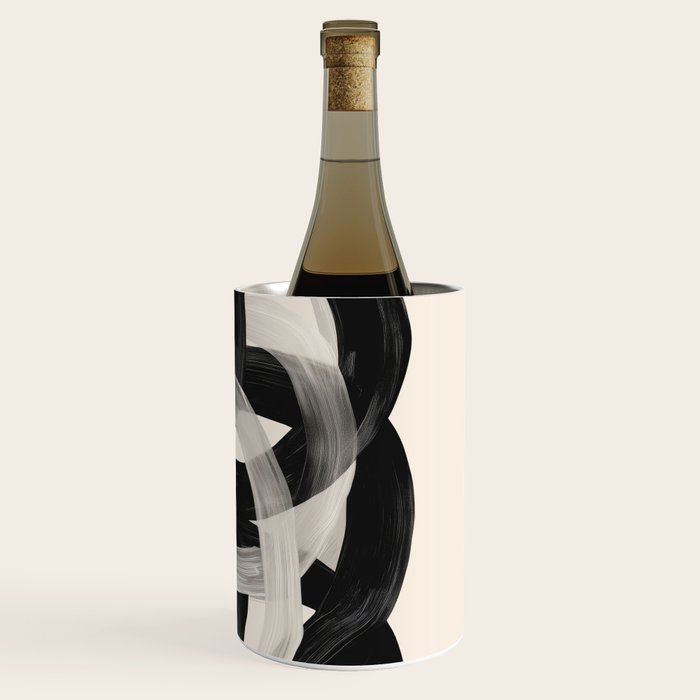 Interwoven Lines Abstract Art 2 Wine Chiller Gallery Image 3