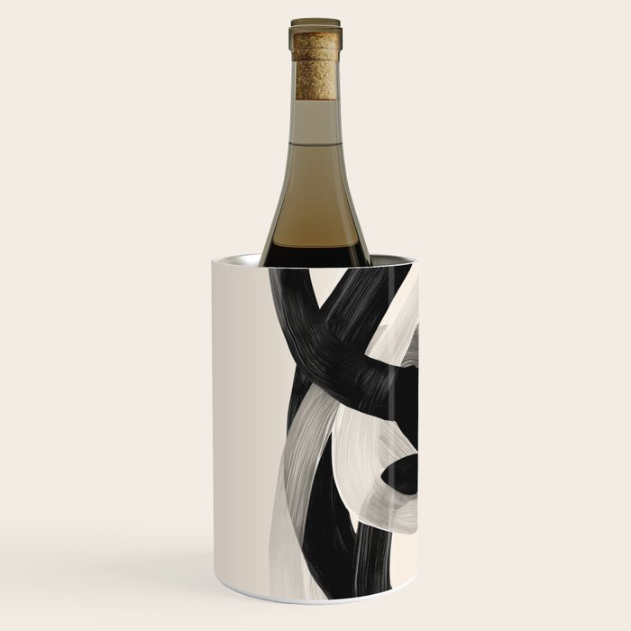 Interwoven Lines Abstract Art 2 Wine Chiller Gallery Image 2