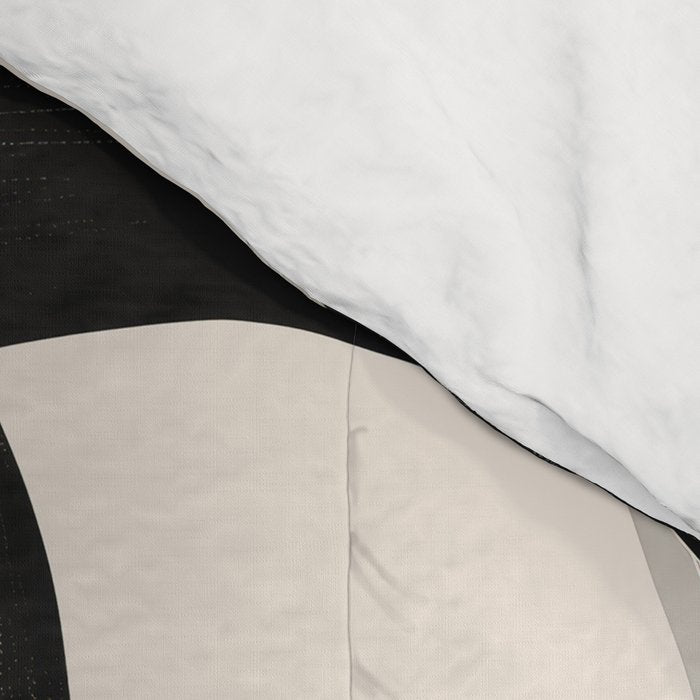 Interwoven Lines Abstract Art 2 Comforter Gallery Image 4