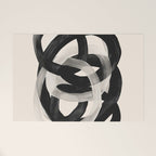 Interwoven Lines Abstract Art 2 Welcome Mat Gallery Image 1