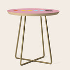Happy LOVE - typography Side Table Gallery Image 1