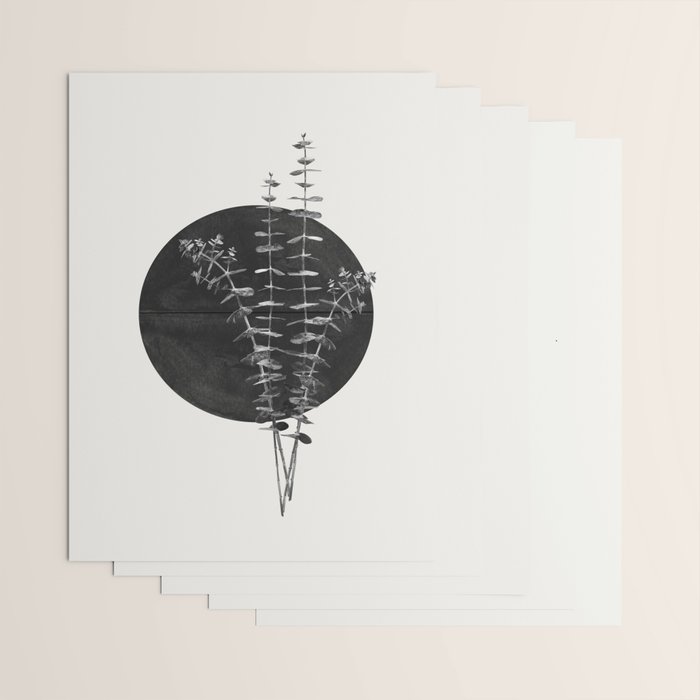 Nature Circle Art Wrapping Paper Gallery Image 3