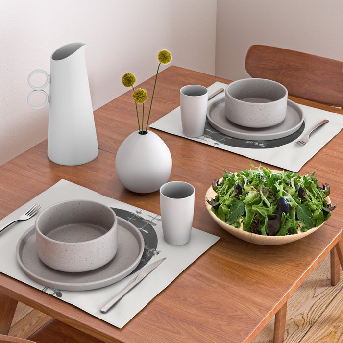 Nature Circle Art Placemat Gallery Image 2