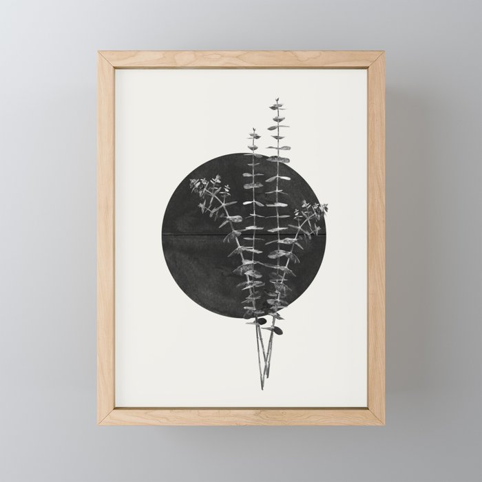 Nature Circle Art Mini Art Print Gallery Image 1